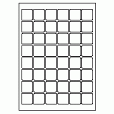 459 - Label Size 30mm x 30mm - 48 labels per sheet